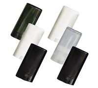 SAFIGLE 6Pcs Portable Lipstick Tubes DIY Empty Lipstick Containers for Lip Balm Random Colors Not Leak Convenient for Travel Easy to Use