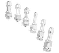 SAFIGLE 6Pcs Pressure Cooker Replacement Vent Tubes with Float Valves Oval Pipes Compatible with 8-16L Pressure Cookers