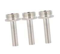 SAFIGLE 6pcs Stainless Steel Trumpet Finger Rods Connecting Rods for Trumpet Piston Stem Instrument Supplies