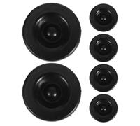 SAFIGLE 6pcs Trailer Wheel Hub Rubber Plug for Axle Dust Seal Waterproof