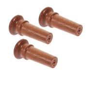 SAFIGLE 6pcs Violin Endpin Tailpiece Peg Wood Violin Bridge Pegs Musical Instrument Accessories for Endpins