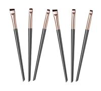SAFIGLE 6pcs Women Eyeliner Brush Set Precision Makeup Eye Brushes for Easy Application Compact and Portable Design for Travel Durable Tools for Eye Makeup