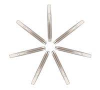 SAFIGLE 7PCS Musical Instrument Metal String Pin Pegs for Lyre Harp Dulcimer Guzheng Harpsichord Bridge Tuning Saddle Posts Chords