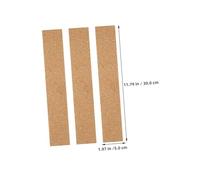 SAFIGLE 7pcs Self-Adhesive Cork Strips High-Density Cork Board Bulletin Strips for Wall Pinning Notes Photos Secure Office Classroom Home Decor