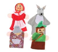 SAFIGLE 8 pcs Cute Finger Puppets for Kids Fun Doll Props for Storytelling and Imaginative Play Plush Finger Puppet Toys for Toddlers and Children