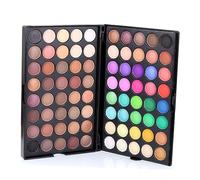 SAFIGLE 80 Colors Eye Shadow Palette Pearly Lustre Smoky Makeup Eyeshadow Powder Set Large Shades for Professional Use and Daily Wear
