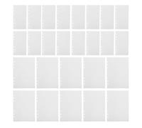 SAFIGLE 80pcs Double-Sided Release Paper Refill Pages for Binder, A5/a6 Loose Leaf Sticker Organizer Album, Reusable Vinyl Sticker Storage and Planner Accessory