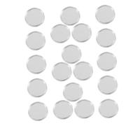 SAFIGLE 80pcs Transparent Plastic Coin Holders with Dustproof Seal Round Single Coin Cases for Collectors and Hobbyists Clear Display Storage Box with Easy-Open Lid for Protection and
