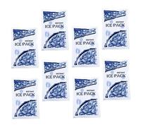 SAFIGLE 8pcs Disposable Instant Ice Packs for Injuries Multipurpose Cold Compress for Sprains Strains and Swelling Lightweight and Portable Ice Bags for Outdoor and Indoor Use