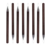 SAFIGLE 8pcs Eternal Inkless Pencil Set for Precision Writing and Smooth Strokes, Wood Material, for School and Woodworking, for Teachers and Professionals