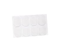 SAFIGLE 8pcs Oval Tongue Tablet Pads Cushions for Tenor Saxophone Sax Patch Woodwind Instrument