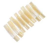 SAFIGLE 8pcs White Pp Corner Curtain Rod Joint Hinged Elbow Connectors for 26-28mm Roman Rods, 360° Adjustable Window Curtain Pole Accessories for Home and Closet Use