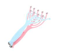 SAFIGLE 9-Claw Head Massager Tool 2-Piece Manual Scalp Massage Comb for Neck and Shoulder Relaxation Handheld Claw Massage Device for Stress Relief