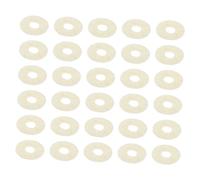 SAFIGLE 90Pcs Piano Keyboard Balance Felt Washers White Piano Leveling Key Accessories Portable Repair Tools for Tuning and Maintenance