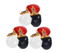 SAFIGLE 9pcs Table Tennis Balloons Set 6 Pong Paddle Foil Balloons for Sports Themed Parties and Outdoor Event Decorations