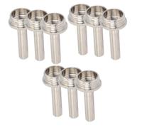 SAFIGLE 9pcs Trumpet Piston Stems Connecting Rods Easy Install Instrument Accessories for Trumpet Fit for Various Models