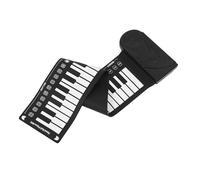 SAFIGLE Abs 49 Key Portable Piano Keyboard Folding Piano Hand Rolled Boys and Girls Adults with Volume Beat Control