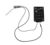 SAFIGLE Acoustic Guitar Pickups System under Saddle Piezo Transducer Eq Preamp Built Tuner for Volume Tone Control Low Noise Design for DIY Guitar Repair