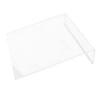 SAFIGLE Acrylic Slant Board for Drawing, Transparent Desktop Writing Slope, Ergonomic Design with 20° Angle, Ideal for Art and Writing, Clear Drawing Board