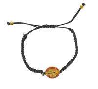 SAFIGLE Adjustable Catholic Saint Benedict Bracelet for Men Handmade String Religious Wristband with Medal Versatile Braided Rope for Confirmation and Everyday Wear