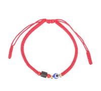 SAFIGLE Adjustable Red String Bracelet Handmade Evil Eye Charm Jewelry for Women and Men Flexible Fit Unique Fashion Accessory Suitable for Casual and Party Wear Gift for Loved Ones