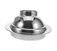SAFIGLE Adjustable Stainless Steel Round Exhaust Grille Ventilation Outlet Ball Shaped Dryer Vent Cover for Kitchen Bathroom Office Wall Ducting Hose Cooker Hood