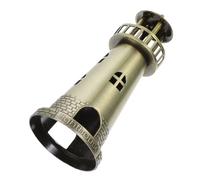 SAFIGLE Alloy Desktop Lighthouse Model Simulation Lighthouse Ornament Home Decor Accent Nautical Figurine for Living Room Office Table Display