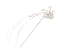 SAFIGLE Ancient Chinese Costume Hairpin with Tassels Vintage Floral Headdress for Women Lightweight Traditional Hair Stick Elegant Accessory for Festivals and Special Occasions