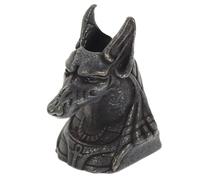 SAFIGLE Ancient Egyptian Anubis Pendant Charm Small Metal Diy Pendant Charms Black Decorative Jewelry for Crafting and Bracelet Accessories