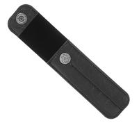 SAFIGLE Anti-Static Eyelash Tweezer Storage Case with Textured Pattern PU Compact Travel Tweezer Holder for Eyelash Extensions