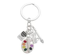 SAFIGLE Artist-Themed Keychain for Painting Lovers Unique Present for Art Enthusiasts Sons Daughters Or Birthdays