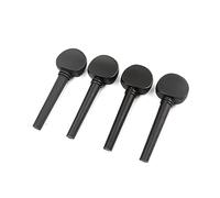 SAFIGLE Ba21 Wooden Cello Pegs 4pcs Set Tuners for Cello Replacement Parts Random Non-perforated Design Suitable for Cellist Musical Instrument Accessories