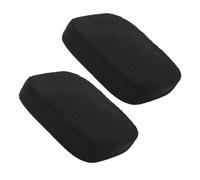 SAFIGLE Bamboo Charcoal Facial Sponge with Storage Box Thick Pore Cleansing Pads for Makeup Removal and Deep Skin Purifying Gentle Exfoliating Black Sponges for Soft Moisturized Face Care