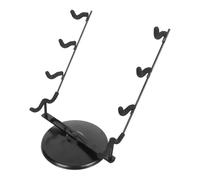 SAFIGLE Bamboo Flute Display Stand round Base, Desktop Flute Holder Rack for Dizi Organizer and Ethnic Wind Instrument Storage in Music Room