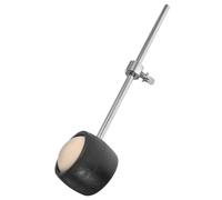 SAFIGLE Bass Drum Pedal Hammer Replacement Part Solid Wood Head Percussion Instrument Accessory with Metal Handle Easy to Install Stable Performance for Drummers