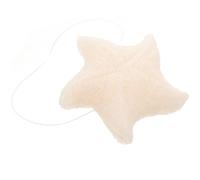 SAFIGLE Bath Sponge for Soft Sea Sponge Gentle Exfoliating Body Scrubber for Bathing Daily Cleansing Pure White Design