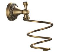 SAFIGLE Bathroom Hair Dryer Holder Wall Mounted Rack for Organizing Hair Tools Smooth Edges Durable Design for Home Salon Use Space Saving