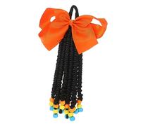 SAFIGLE Beaded Braided Ponytail Hair Extension Bowknot Ponytail Extension for Women for Braids
