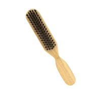 SAFIGLE Beard Styling Tool with Boar Bristle Brush Handle Grooming Comb for Men and Beard Smoothing Brush for Travel and Everyday Use