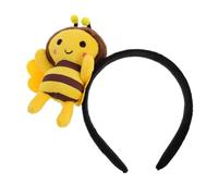 SAFIGLE Bee Headbands Cute Bee Hair Bands Plush Bopper for Skincare Routines Costume Parties and Daily Wear Adorable Novelty Hair Accessories for All Head