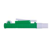 SAFIGLE biochemistry lab pipette immunology lab pipette, green plastic manual liquid dispenser with ergonomic comfort, fine volume adjustment and easy maintenance for cell culture