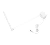 SAFIGLE Bird Shower Nozzle for Cage Parrots and Small Birds White Plastic Bath Accessory with Natural Waterfall Simulation and Damage Resistant Feature for Garden
