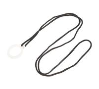 SAFIGLE Black Nylon Clarinet Hanging Cord Rope with Plastic Ring, Classic and Fashionable Style, Preventing Dirt and Strong Compatibility, for Office and Home Use