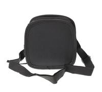 SAFIGLE Black Photography Filter Pouch with Small Pocket and Inner Bag, Cloth Camera Lens Carry Case that Holds Socket Adapter Ring and Flash Memory Card, Portable Bag for Camera Filters
