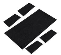 SAFIGLE Black Plastic Beekeeping Foundation Sheets 5pcs Durable Honeycomb Base for DIY Projects and Hive Frames
