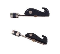 SAFIGLE Black Sandalwood Erhu Bow Hook Adjustable Accessory Tool for Erhu Players Easy to Install Remove Design for Any Bows