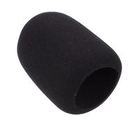 SAFIGLE Blowout Preventer Microphone Sponge Cover Windproof Mic Protector for Recording Black Practical Microphone Accessory for Singers