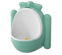 SAFIGLE Boy Training Potty Urinal for Toddlers Wall-Mounted Airplane Shape Cartoon Design with Pinwheel to Attract Boys and Help Aim, Made of Sturdy Pp Material for Easy Use