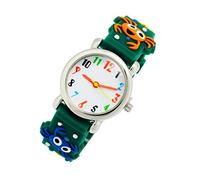 SAFIGLE Boys Cartoon Digital Watch with Crabs Pattern Stylish Timepiece for Learning Fun for Boys Growing Up Lightweight Adorable Design