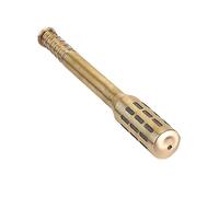 SAFIGLE Brass Moxa Roller Stick Moxibustion Massage Function Gold Color for Improved Circulation for Body Therapy and Wellness